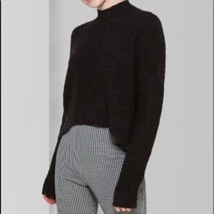 Cropped sweater